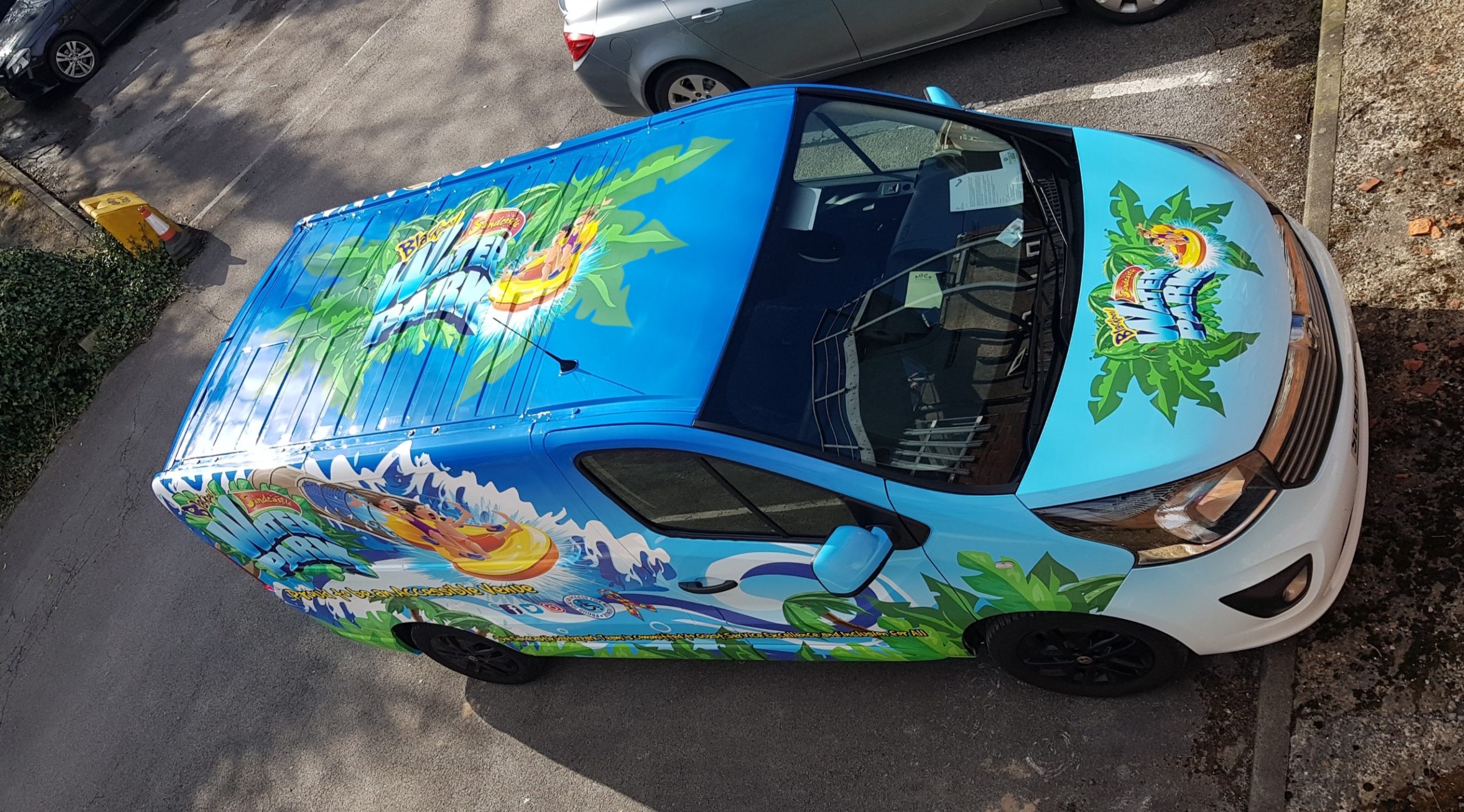 Blackpool Water Park Vehicle Wraps