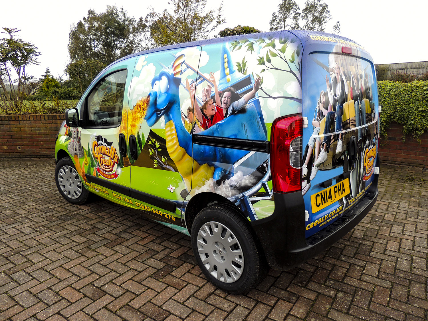 Crealy van wrap