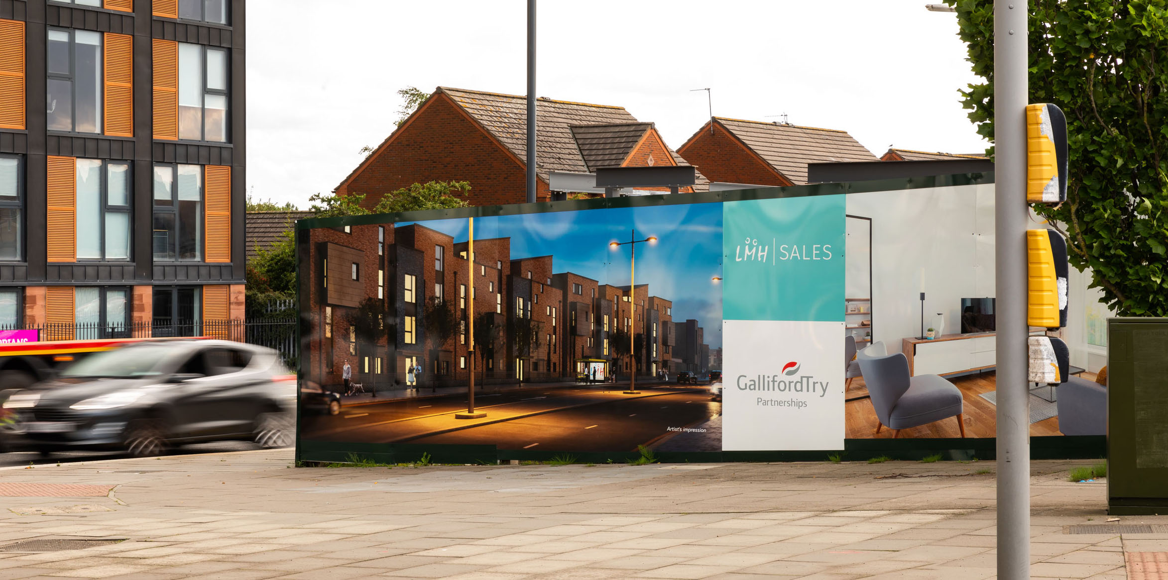 home developer hoardings