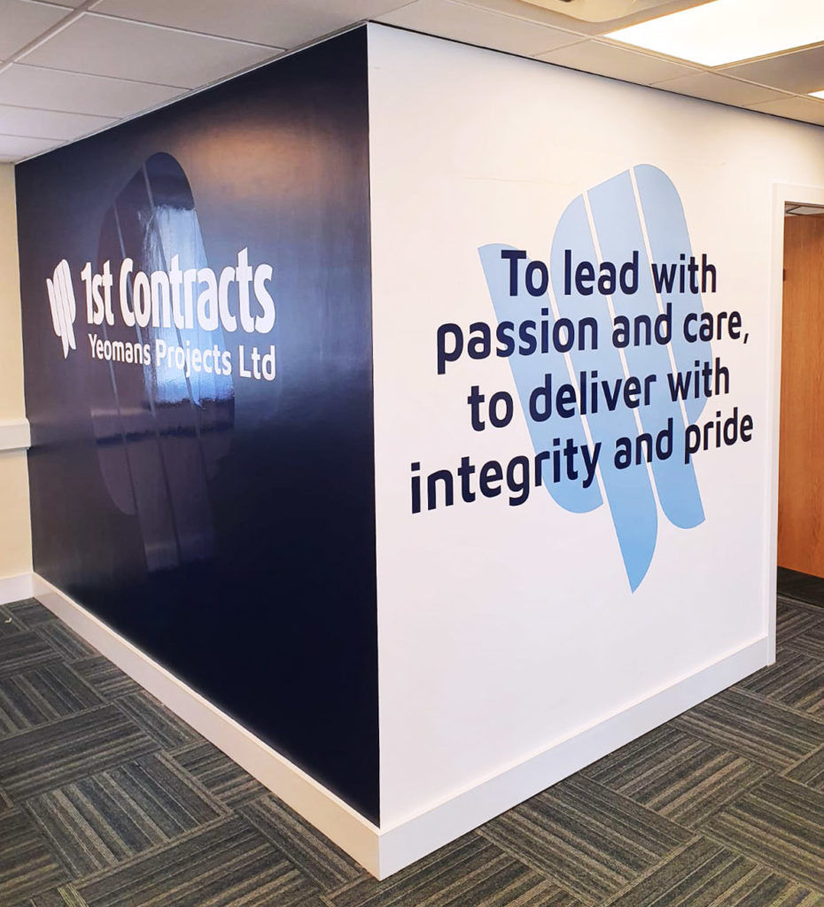 business wall graphics