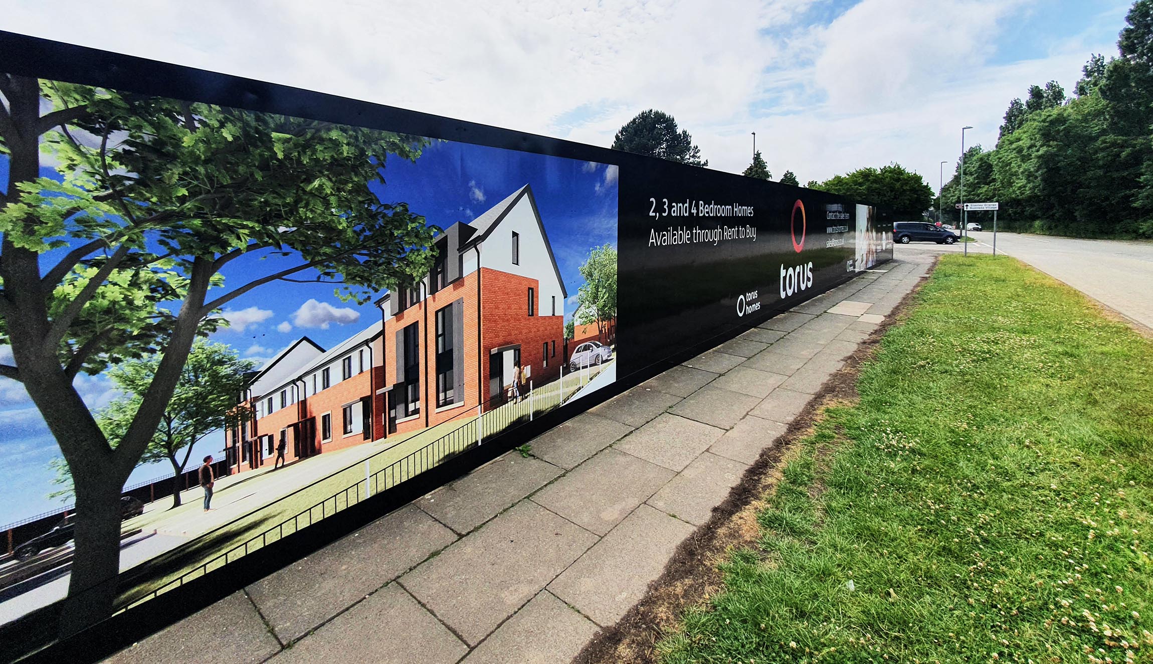 home developer hoardings