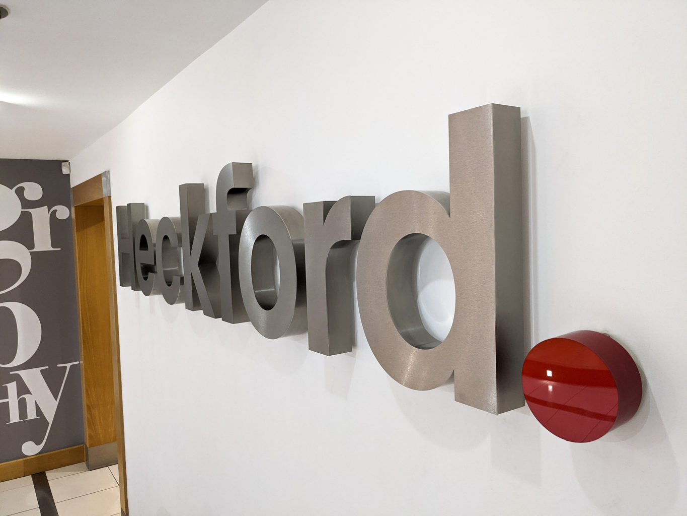 Exterior Signage - Heckford Signs