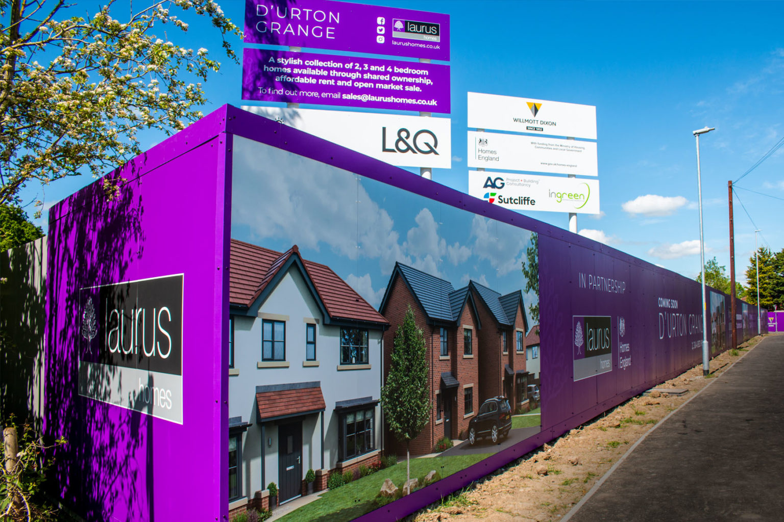 exterior hoardings