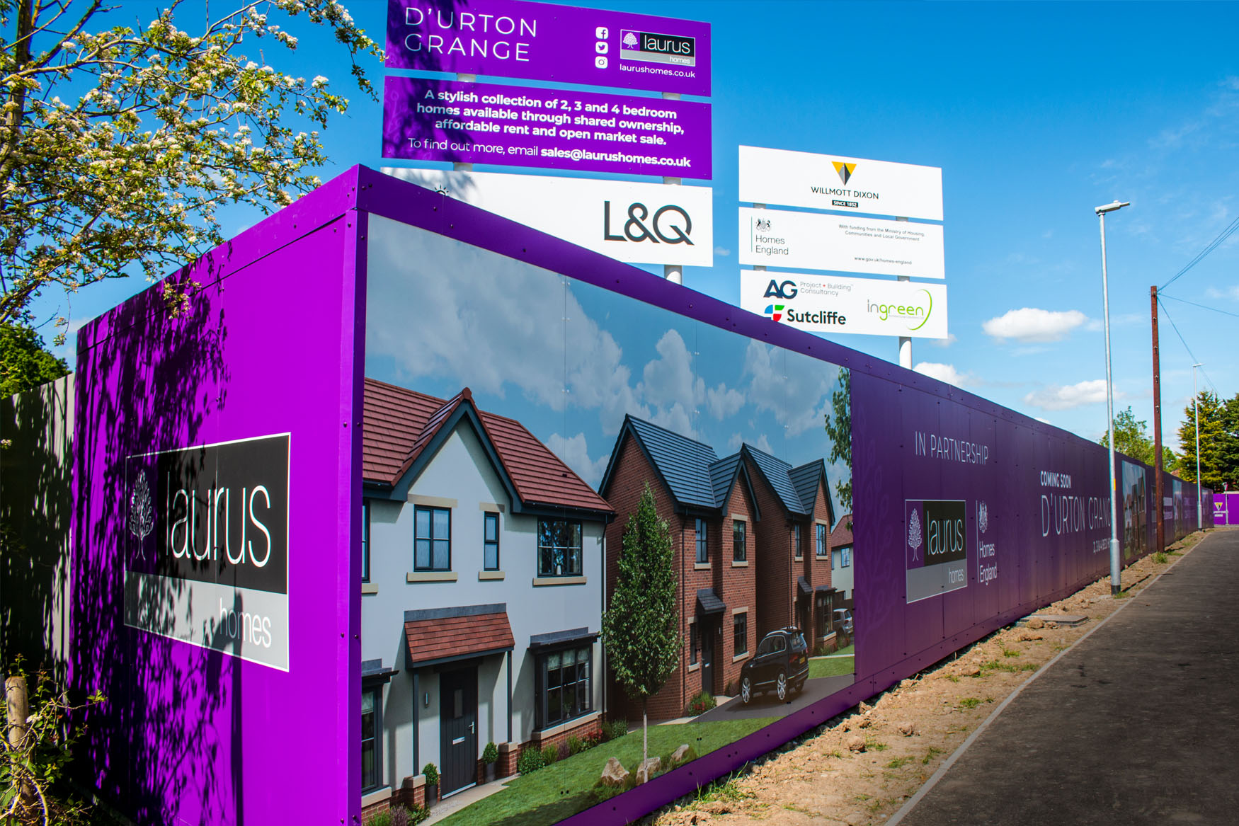 home developer hoardings