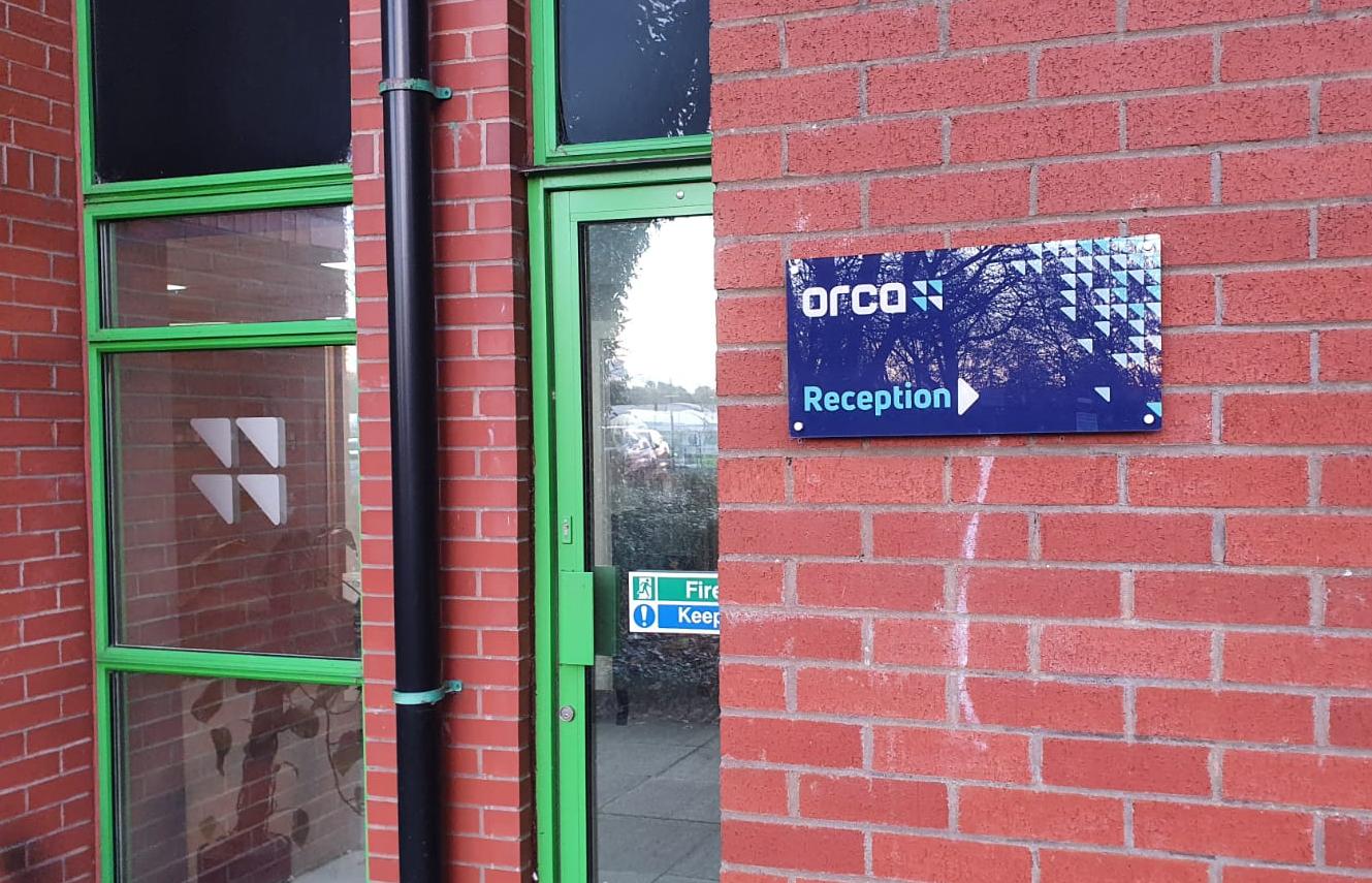 Orca external signage